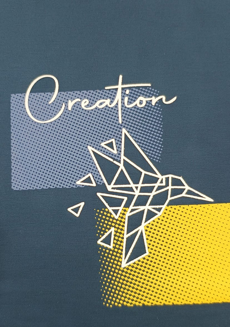 Dark Blue Stylish T-Shirt