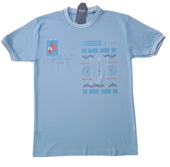 Light Blue Stylish T-Shirt