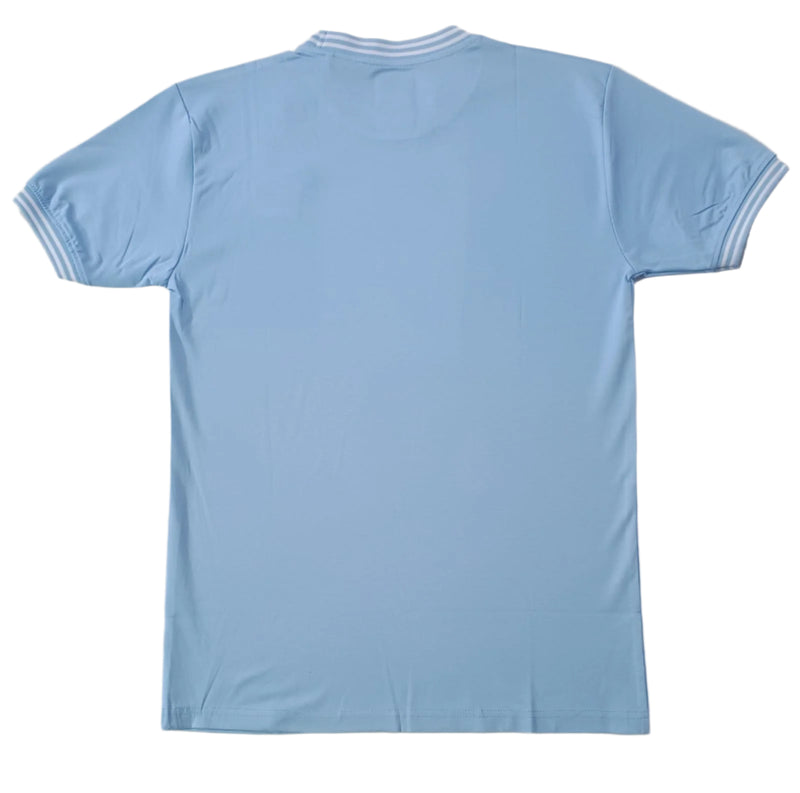 Light Blue Stylish T-Shirt